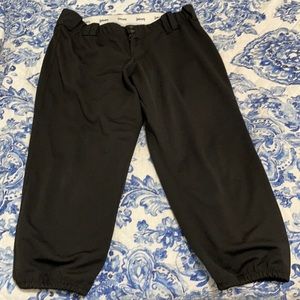 Softball Pants by Intensity size XL Solid Black